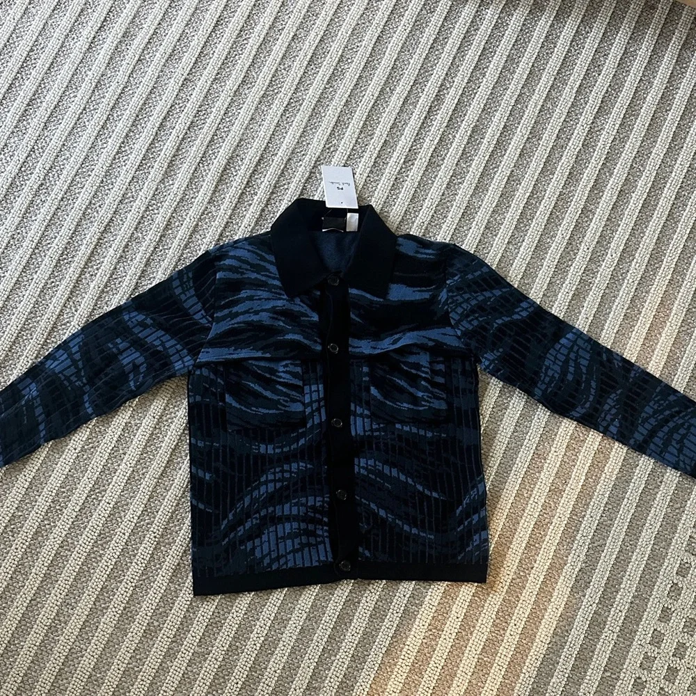 Paul Smith Navy and Black Cardigan - Picture 1 of 9